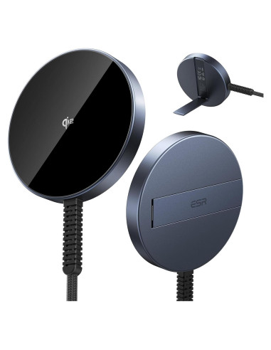 Cargador Inalámbrico ESR MagSafe 15W con Soporte - Azul