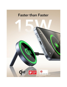 Cargador Inalámbrico ESR MagSafe 15W con Soporte - Azul 2