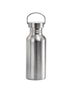 Botella de Agua Acero Inoxidable Marsrut 500ml Plata Sin Aislamiento