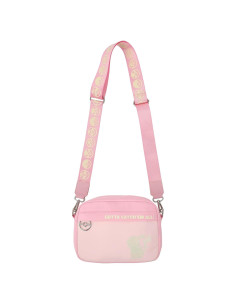 Bolsa Cruzada Rosa Pokémon Pikachu 17.78x12.7 cm