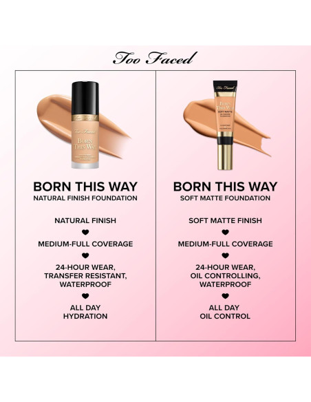 Base Líquida Hidratante Too Faced Born This Way 130g