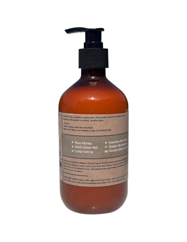 Loción Natural Sin Fragancia Bear Bird 100% Sebo Pasto 250ml