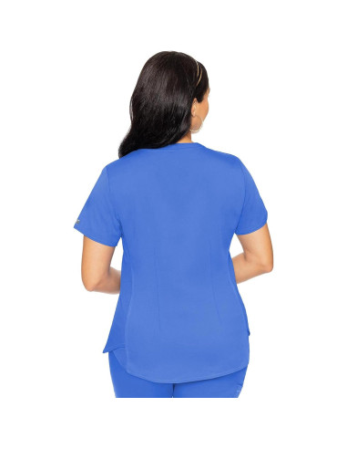 Top de Scrubs Med Couture Mujer Cuello en V 4 Bolsillos
