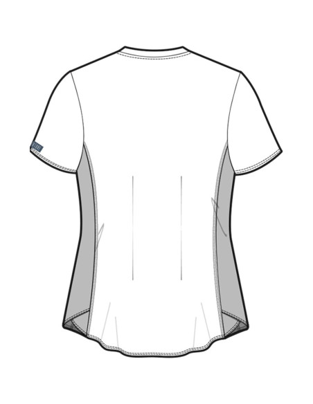 Top de Scrubs Med Couture Mujer Cuello en V 4 Bolsillos