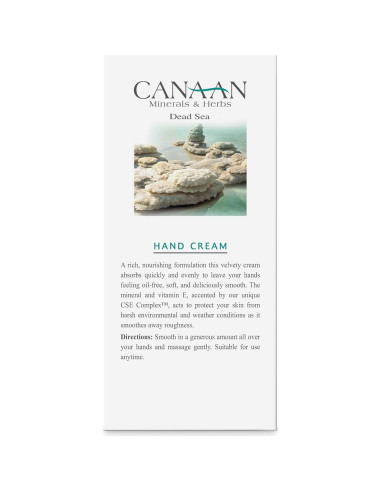 Crema Reparadora de Manos Secas Canaan 125ml - Hidratación Profunda