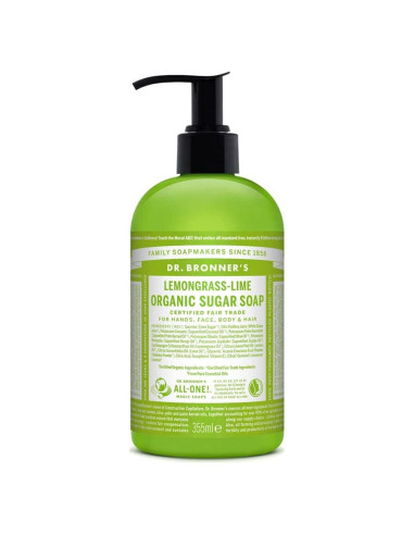 Jabón Orgánico Dr. Bronner's Limón 355 ml - Hidratante
