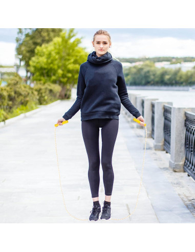 Paquete de 30 cuerdas de saltar Aoriher 2.5m ajustables