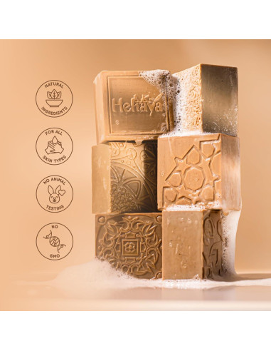 Set de 7 Jabones Aromatizados Hekaya - Aceite de Oliva 350g