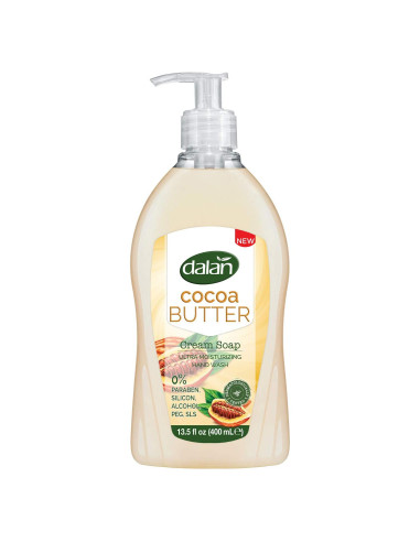 Crema Jabón Líquido Ultra Hidratante Dalan 400 mL Manteca Cacao