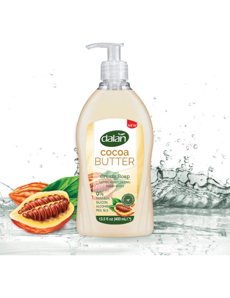 Crema Jabón Líquido Ultra Hidratante Dalan 400 mL Manteca Cacao