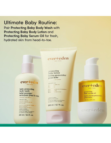 Aceite de Masaje Protector para Bebés Evereden 118 ml - Sin Fragancia