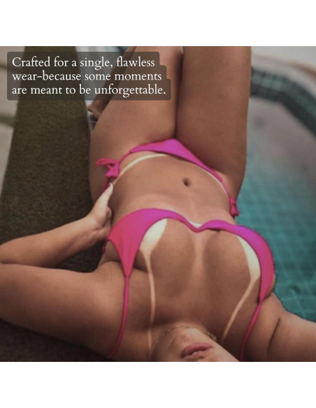 Bikini Adhesivo Bronceado Seskytan - 3 Tiras Sin Rayas