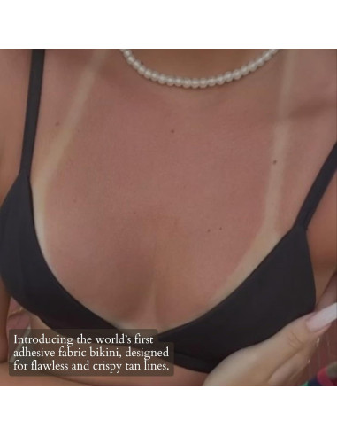 Bikini Adhesivo Bronceado Seskytan - 3 Tiras Sin Rayas