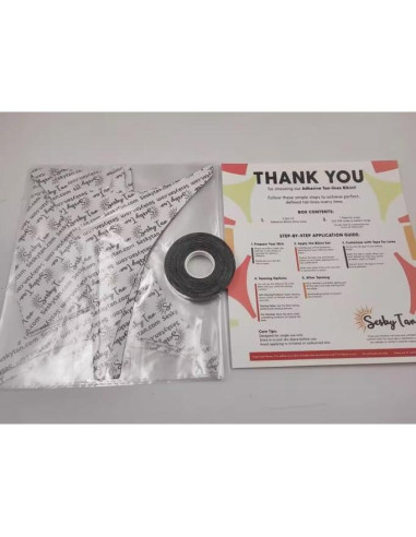 Bikini Adhesivo Bronceado Seskytan - 3 Tiras Sin Rayas