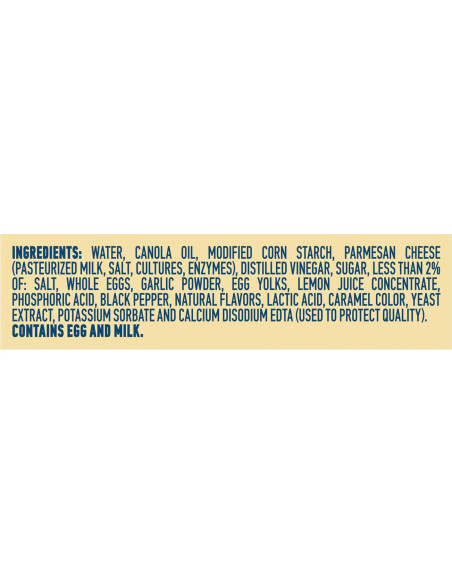 Dip Estilo Mayonesa de Pollo Tierno con Ajo y Parmesano 340g