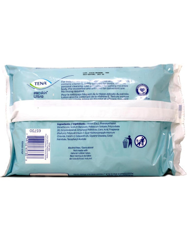 Toallitas para Incontinencia Tena Skincare 48 Unidades x3