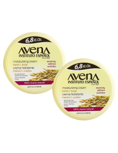 Crema Hidratante Avena Instituto Español 2 Tarros 200ml