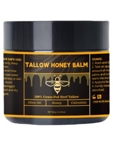 Bálsamo Hidratante de Grasa de Res Ailutle 160g con Miel