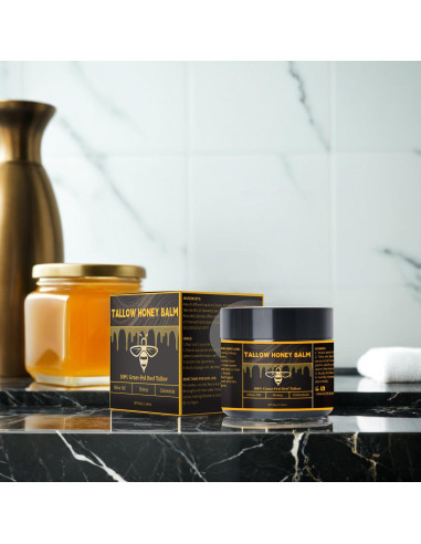 Bálsamo Hidratante de Grasa de Res Ailutle 160g con Miel