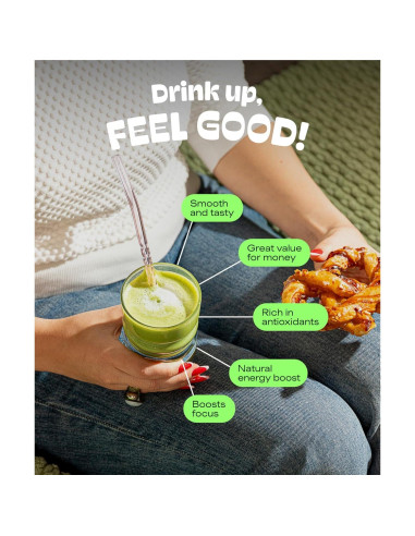 Polvo de Té Verde Orgánico Matcha DNA 340 g Bolsa