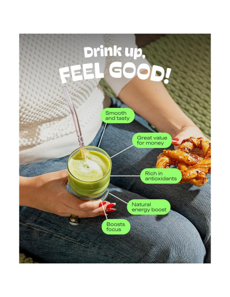 Polvo de Té Verde Orgánico Matcha DNA 340 g Bolsa