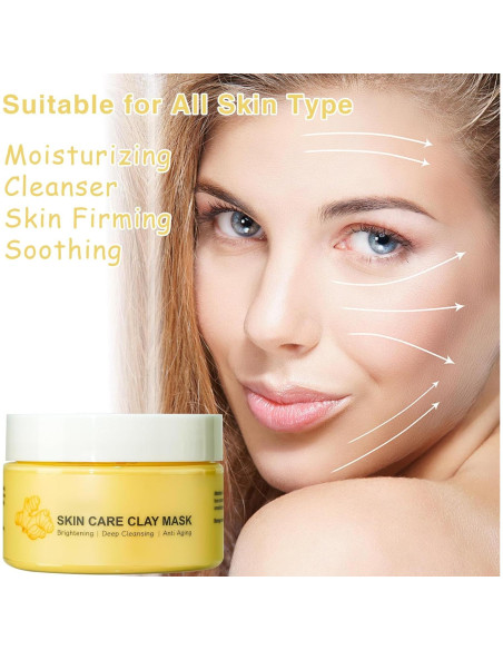 Kit de Cuidado Facial MR.A con Mascarilla y Aceite de Cúrcuma