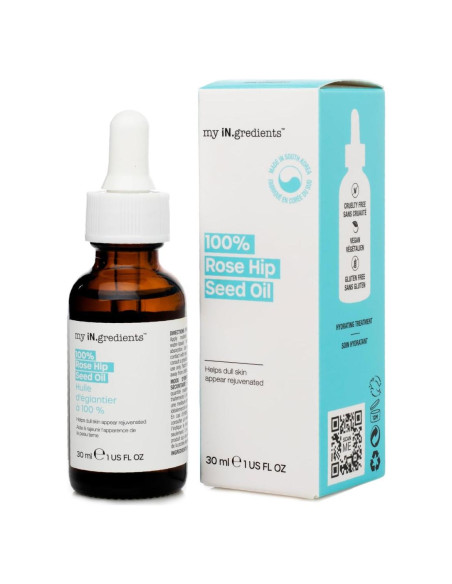 Aceite de Semilla de Rosa Mosqueta Masque Bar 29.57 ml - Hidratante Facial y Capilar