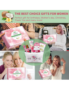 Set de Regalos de Spa para Mujeres LUCOTIYA - Coco y Vainilla 2