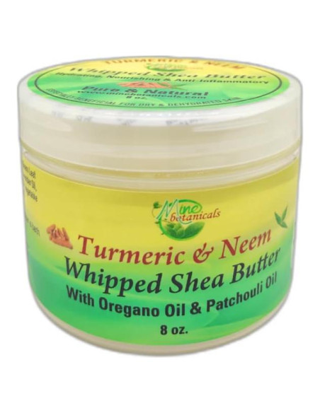 Manteca de Karité Batida con Cúrcuma y Neem 227g