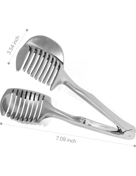 Cortador de Tomate y Limón MOGALY Acero Inoxidable 17.95 cm Cortador de Tomate y Limón MOGALY Acero Inoxidable 17.95 cm