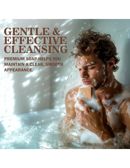 Jabón Exfoliante Sándalo Princess Belle 99g - Natural para Piel