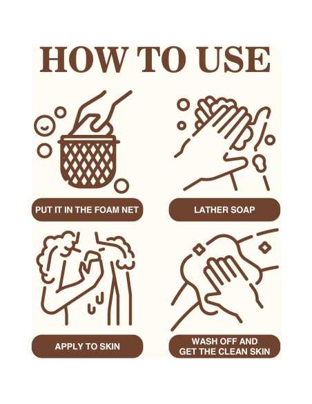 Jabón Exfoliante Sándalo Princess Belle 99g - Natural para Piel