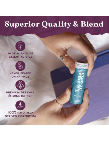 Bálsamo en barra Purple Canyon - Aliento Energizante 32g