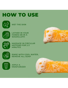 Jabón de Caqui Orgánico 2 Set - Hidratante y Suave para Piel 2