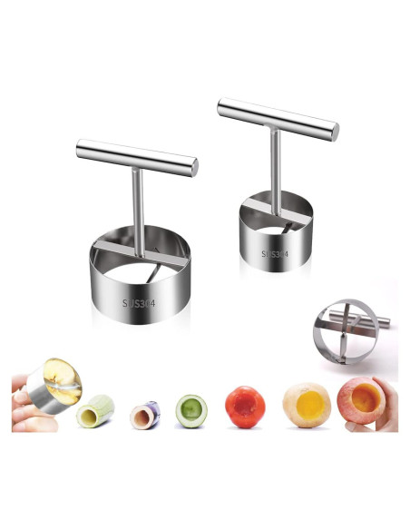 Extractor de Frutas y Verduras JOMIHONEY 2 Tamaños Acero Inoxidable