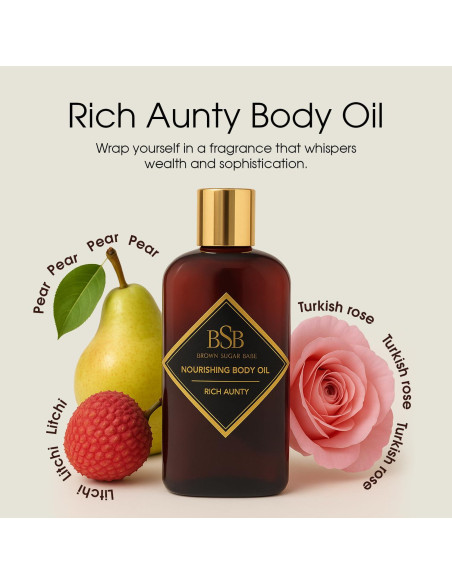 Aceite Corporal Rich Aunty Brown Sugar Babe 181g - Nutritivo