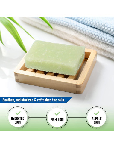 Esponja de Jabón T.Taio Exfoliante Pepino y Melón 2 en 1