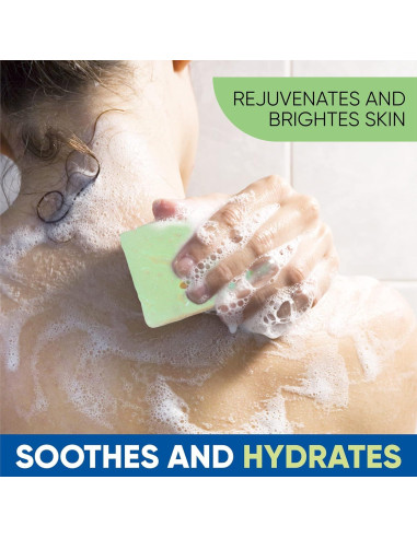 Esponja de Jabón T.Taio Exfoliante Pepino y Melón 2 en 1