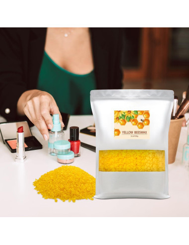 Pellets de Cera de Abeja 0.91KG Fasize - 100% Orgánica para DIY