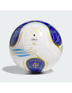 Balón de Fútbol Adidas Messi Club Tamaño 5 - Blanco/Azul 2