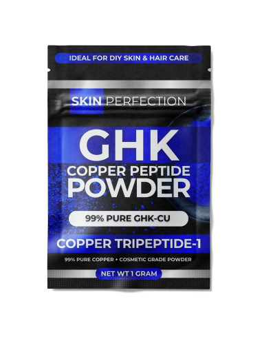 Péptido de Cobre GHK-Cu 1g - Suero DIY Anti-Envejecimiento