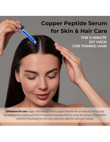 Péptido de Cobre GHK-Cu 1g - Suero DIY Anti-Envejecimiento