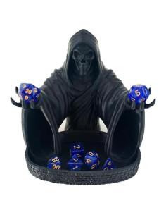 Torre de Dados MunnyGrubbers Grim Reaper con 7 Dados D20