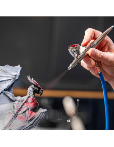 Aerógrafo Harder & Steenbeck ULTRA 2024 Doble Acción 0.45mm