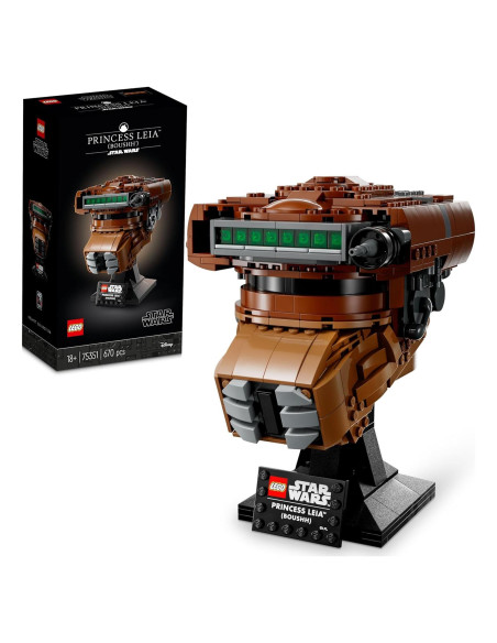 Lego Star Wars 75351 Casco Princesa Leia 40 Aniversario 670 Piezas