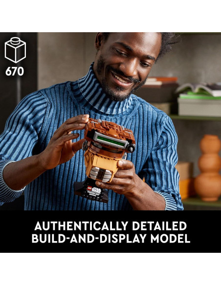 Lego Star Wars 75351 Casco Princesa Leia 40 Aniversario 670 Piezas