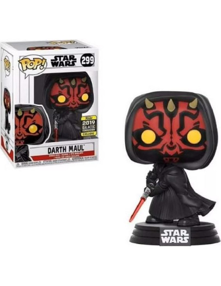 Figura Funko Pop Darth Maul Star Wars 9.53 cm 2019 Exclusiva