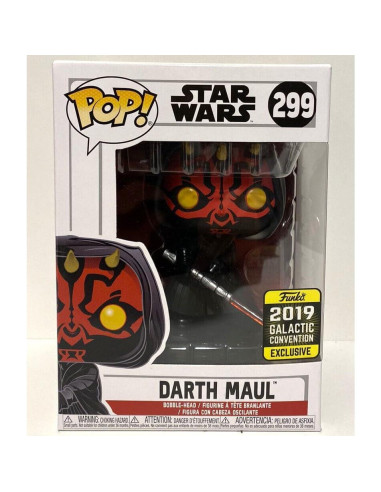 Figura Funko Pop Darth Maul Star Wars 9.53 cm 2019 Exclusiva