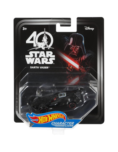 Vehículo Darth Vader Hot Wheels Star Wars 40 Aniversario