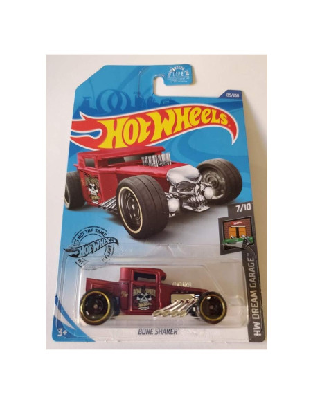 Hot Wheels Bone Shaker 2020 Rojo 135/250 - Juguete Mattel